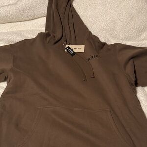 Ariat Chocolate Brown Pullover Hoodie